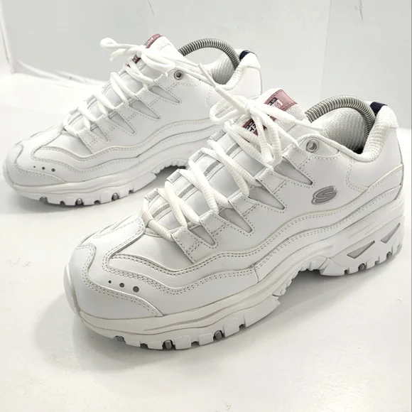 SKECHERS SPORT ENERGY ORBIT MULE WALKING SNEAKERS WOMEN'S SIZE 9.5 WHITE A3 - Picture 3 of 16